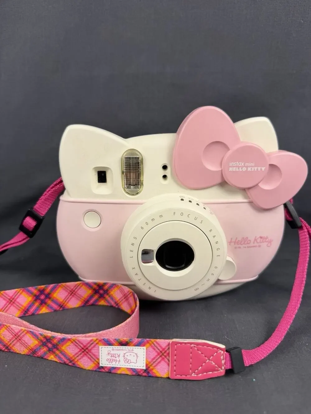 Fujifilm Instax Mini Hello Kitty Instant Camera Pink w/ Original Strap Japan